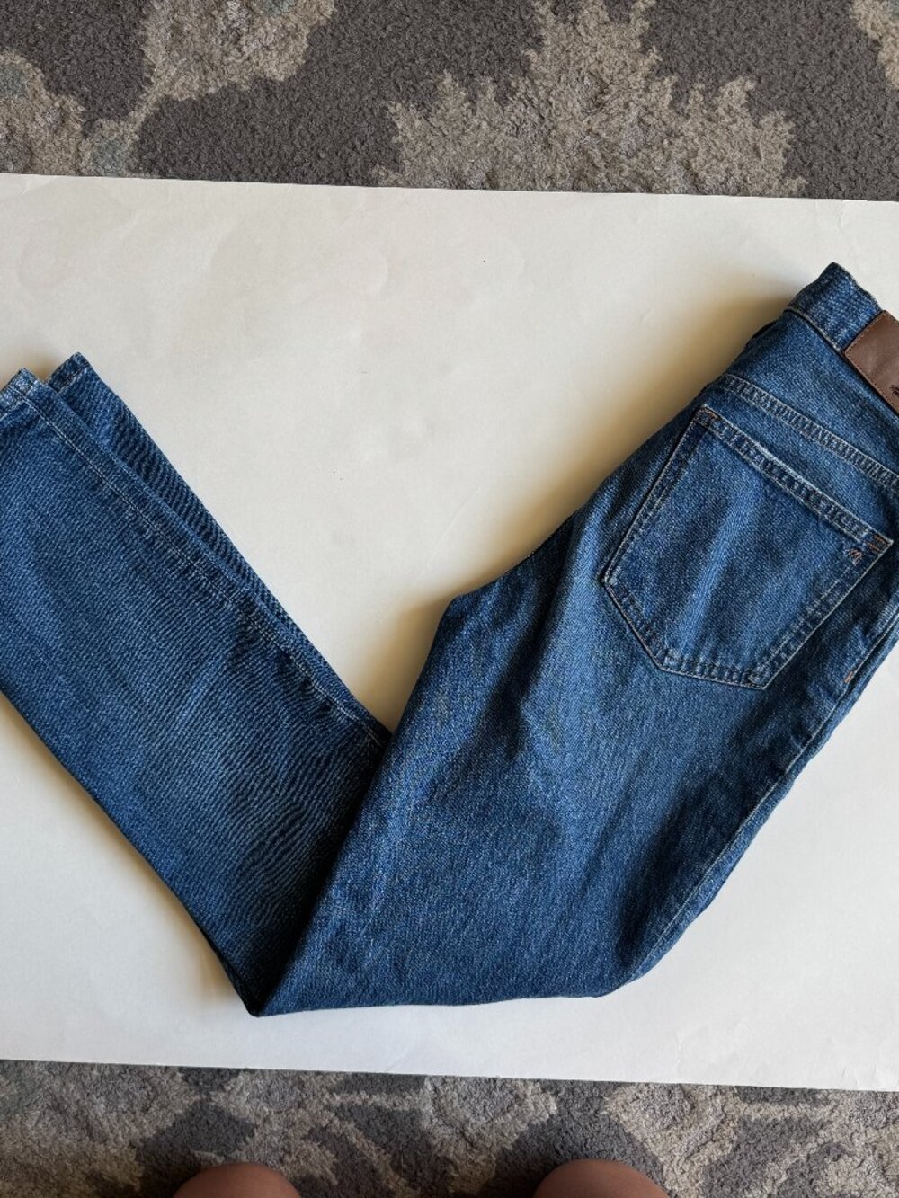 Madewell The Perfect Vintage Full Length Jean Medium Wash 27